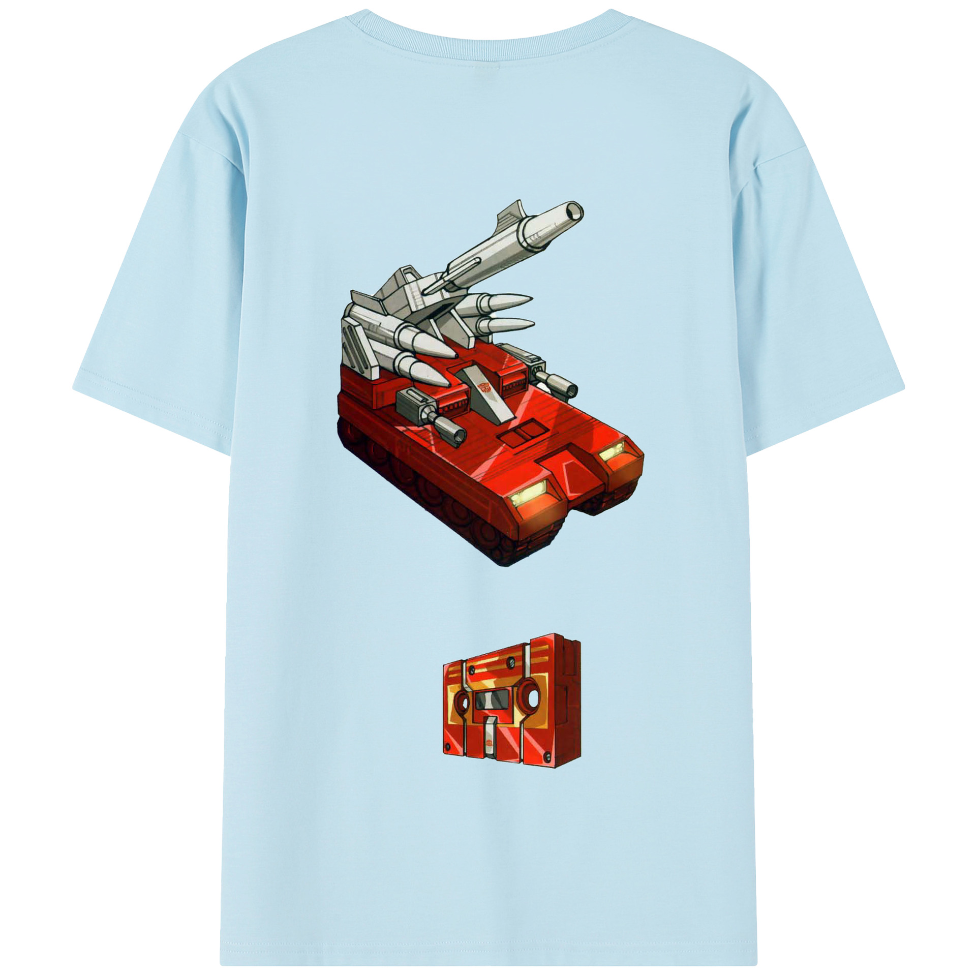 （画像用）  綿100％半袖Tシャツ（背面プリント）